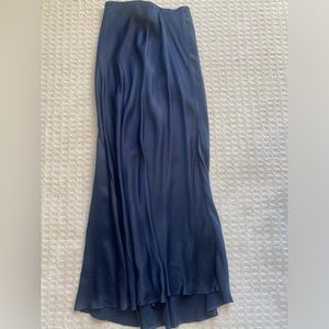 NWT Zara Satin maxi skirt